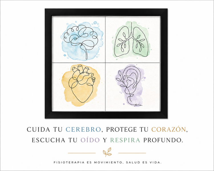 Colección Equilibrio Humano Diseño Único y Exclusivo para Consultorios de Fisioterapia