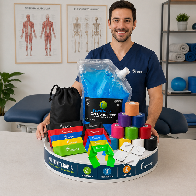 HOT SALE: TODO LO QUE NECESITAS EN TU CONSULTORIO! CINTAS KINESIOLÓGICAS+GEL+BANDAS DE RESISTENCIA+ELECTRODOS