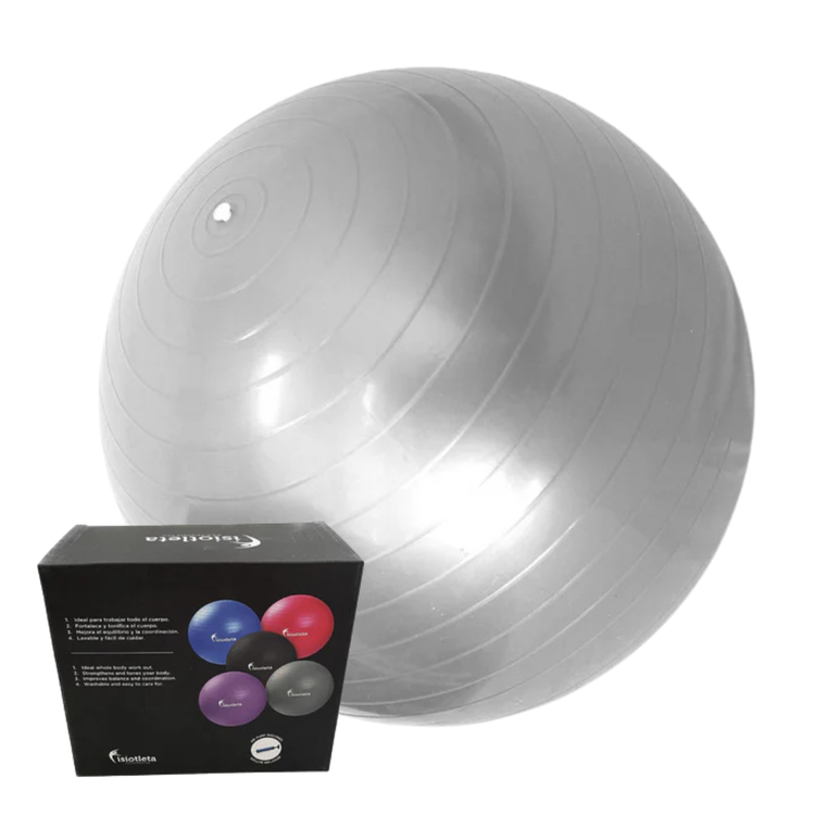 Pelota de Yoga y Pilates 55 cm Fortalece, Equilibra y Mejora tu Postura