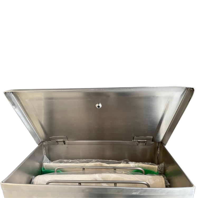 Compresero para 3 Compresas Acero Inoxidable