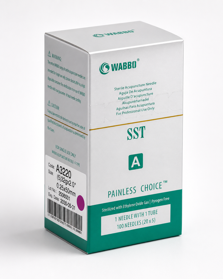 Agujas de Acupuntura Estériles SST Acero Inoxidable Painless Choice | Uso Profesional