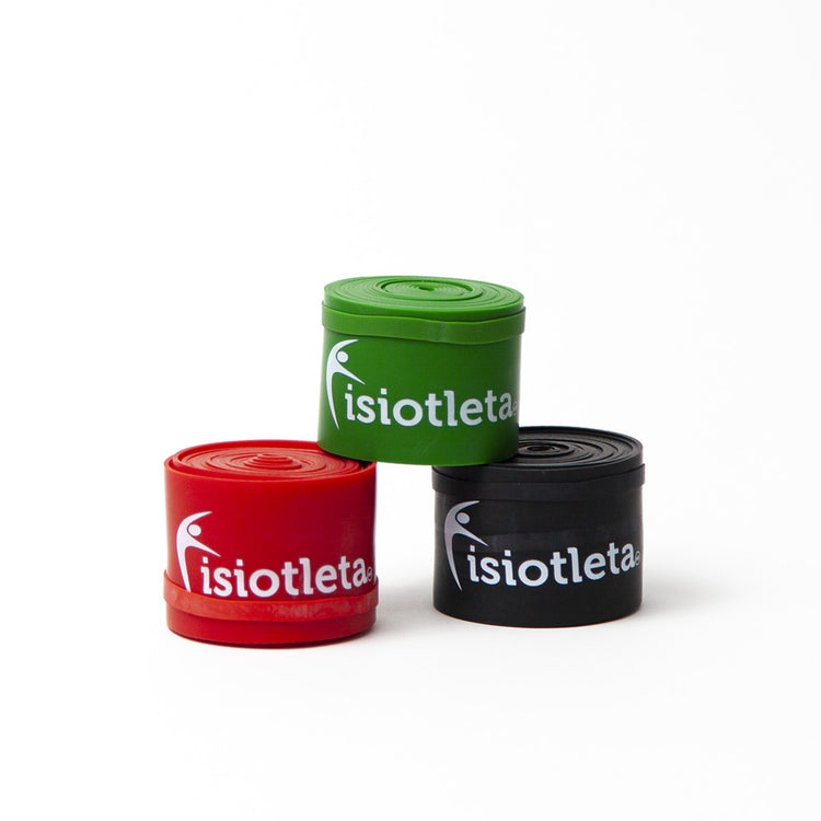 Set 2  Flossband de 2 Resistencias Liga Floss band Bandas Elasticas Fitness