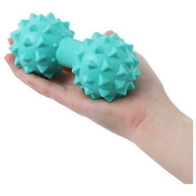 Pelota de Masaje Doble tipo Cacahuate para Liberación Miofascial  Balón para Fascia, Fisioterapia, Espalda, Cuello y Recuperación Muscular