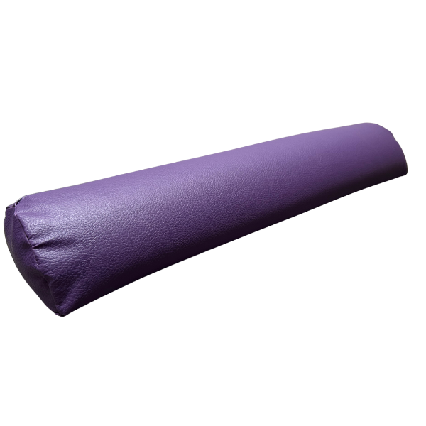 Medio Cilindro de Rehabilitación Fisiotleta 60 cm – Soporte Terapéutico para Fisioterapia Cojín de Apoyo de Cabeza y Piernas