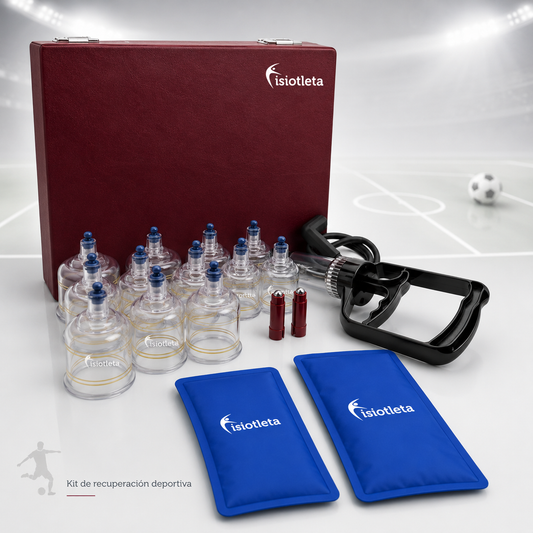 Kit Recuperación Pro Ventosas + Compresas Frío/Calor