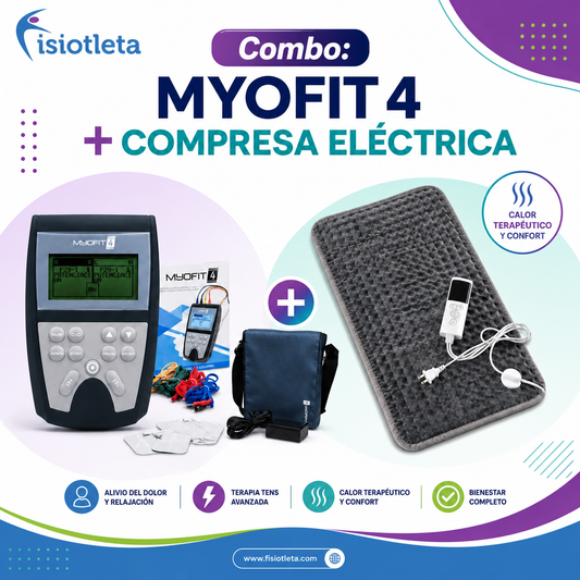 Combo ¡MYOFIT 4! + COMPRESA ELÉCTRICA