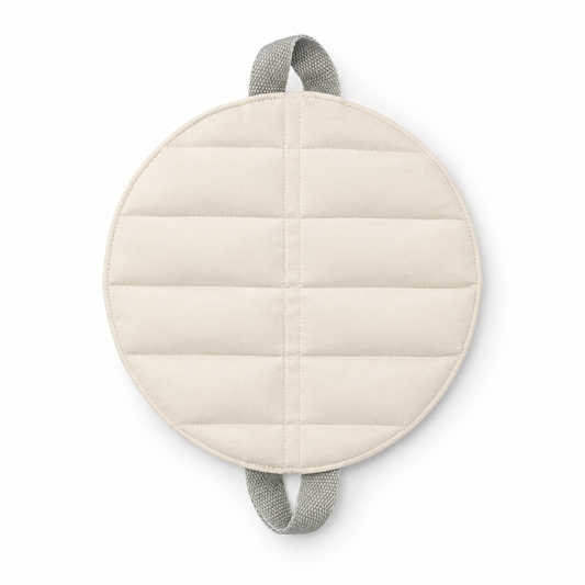Compresa Multiusos Húmedo-Caliente Facial Redonda de Bentonita para Compresero 24 cm