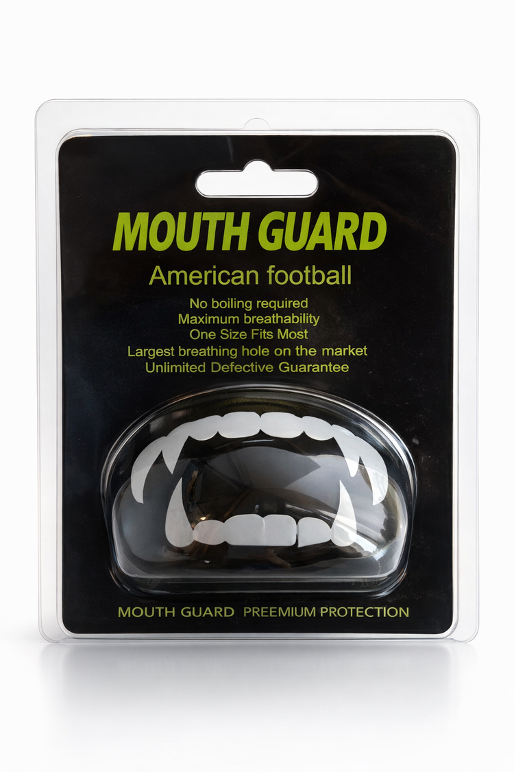 Protector Bucal Deportivo Mouth Guard Protector Dental para Box, MMA, Rugby, Artes Marciales, Fútbol Americano | Protección Dental