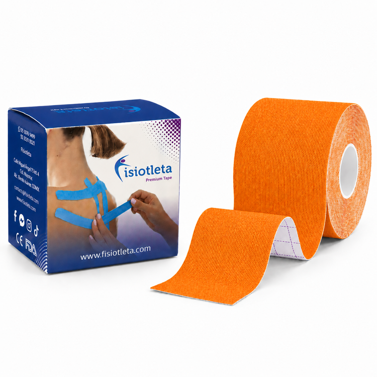 Vendaje Neuromuscular 5 cm, Kinesiotape, Cinta Kinesiológica 5 cm, Tape Neuromuscular de Algodón I