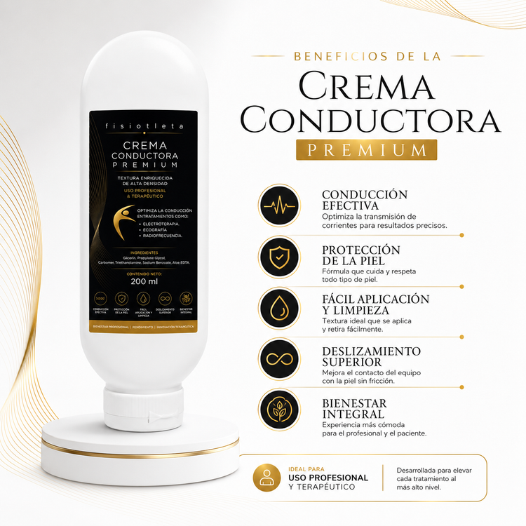 Crema conductora para equipos de alta frecuencia