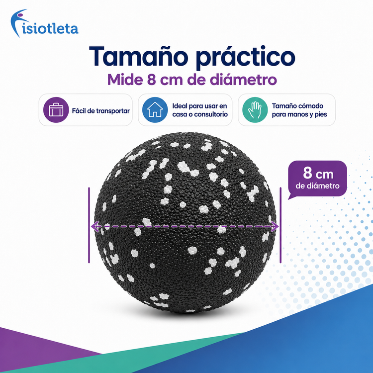 Pelota De Masaje Suave Epp Terapia Bola de fitness de yoga Sin Relieve