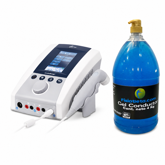 ULTRASONIDO Y ELECTROTERAPIA CT2200 + 1 GEL DE 4 LITROS DE REGALO
