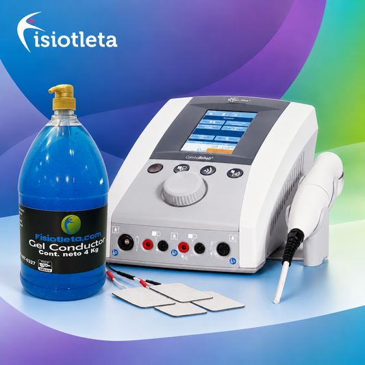 ULTRASONIDO Y ELECTROTERAPIA CT2200 + 1 GEL DE 4 LITROS DE REGALO