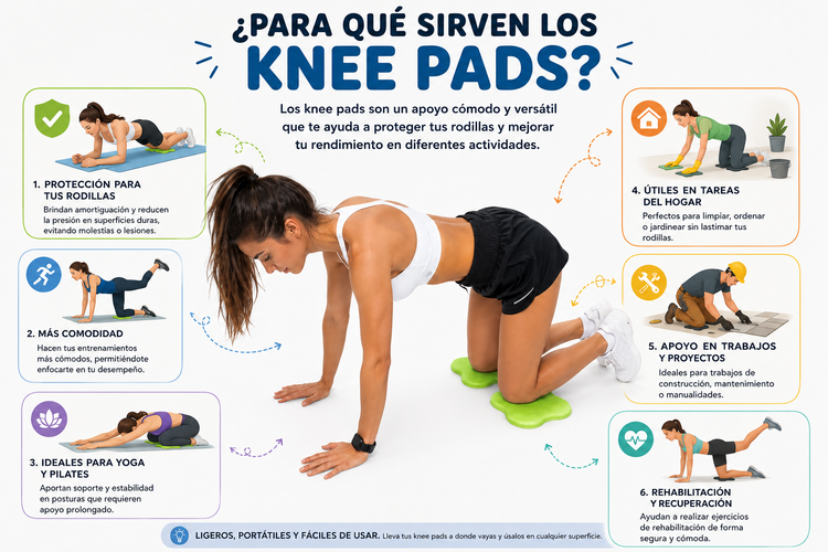 Kit Completo de Yoga y Pilates con Bloque, Pelota 25 cm, Almohadilla de Rodilla y Strap Full body