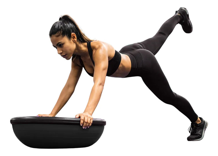 Pelota de balance y equilibrio con ligas tipo Bosu