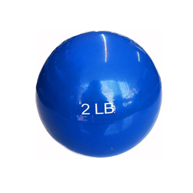 Pelota 2 Libras Peso Ejercicio Pilates Yoga Balon Crossfit
