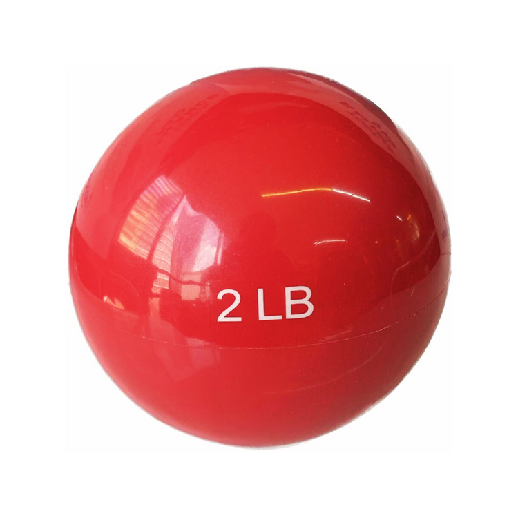 Pelota 2 Libras Peso Ejercicio Pilates Yoga Balon Crossfit