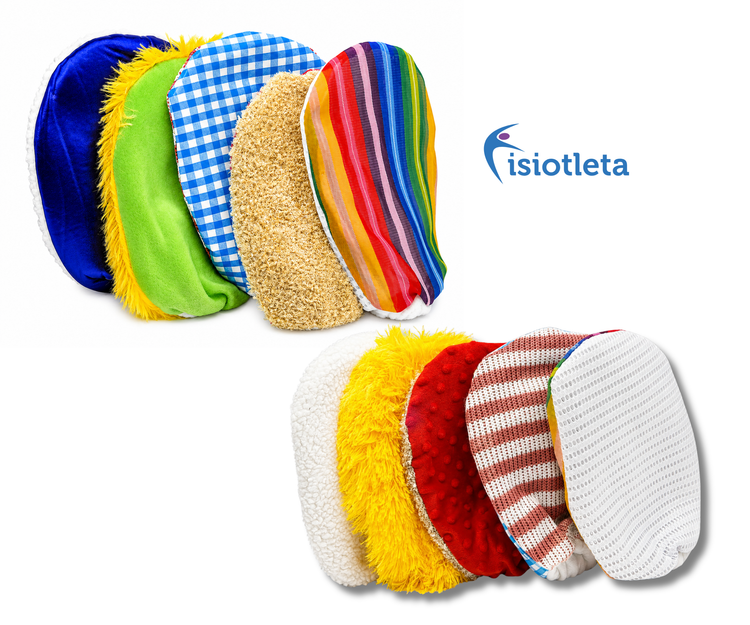 Kit de Guantes de Estimulación Temprana Sensorial Multitexturas para Bebés