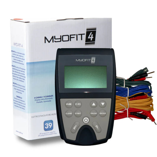 Combo Profesional de Fisioterapia | Electroestimulador Myofit 4 + Láser Fotón