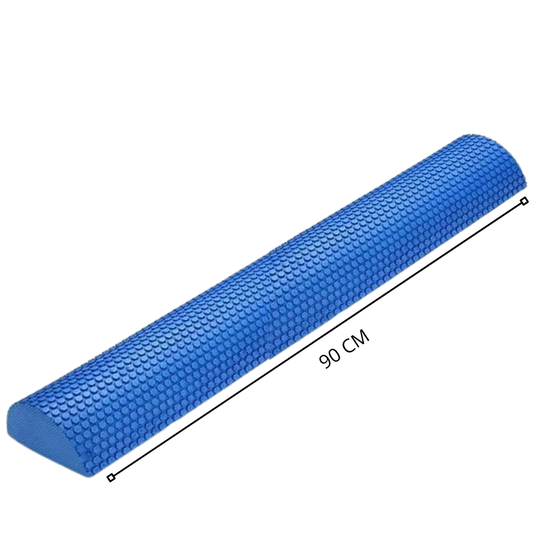 Medio Cilindro de 90 cm Fisiotleta – Soporte Premium para Rehabilitación, Pilates y Yoga