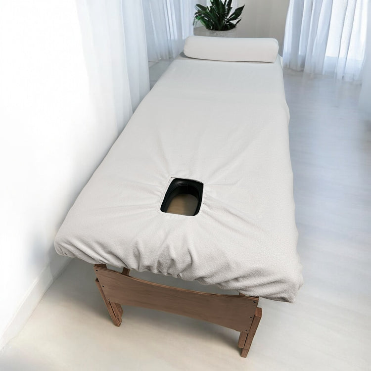 Funda para Medio Cilindro de Antifluidos de 10cm x 60cm Para Camilla de Masajes Protección