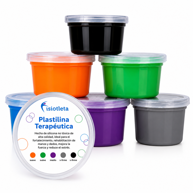 Plastilina Terapéutica para Rehabilitación de Manos y Dedos | Fortalecimiento y Ejercicio Sensorial