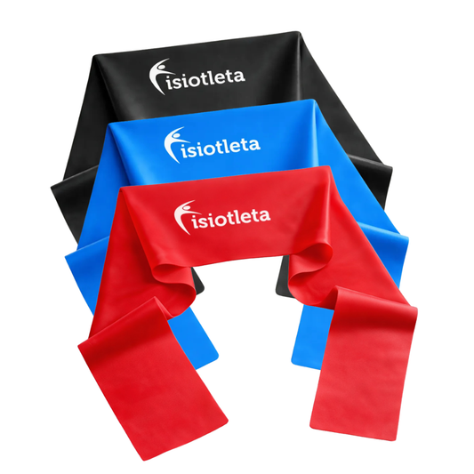 Bandas Elásticas Abierta, Ligas para Ejercicios, Pilates