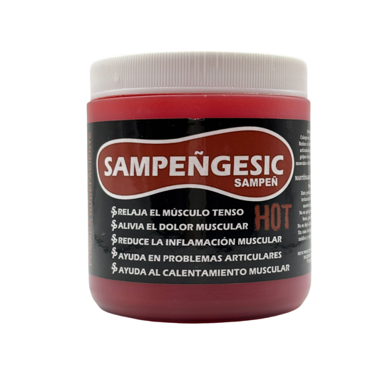 Sampeñgesic Pomada HOT Tipo Cramer De 250gr y 500gr