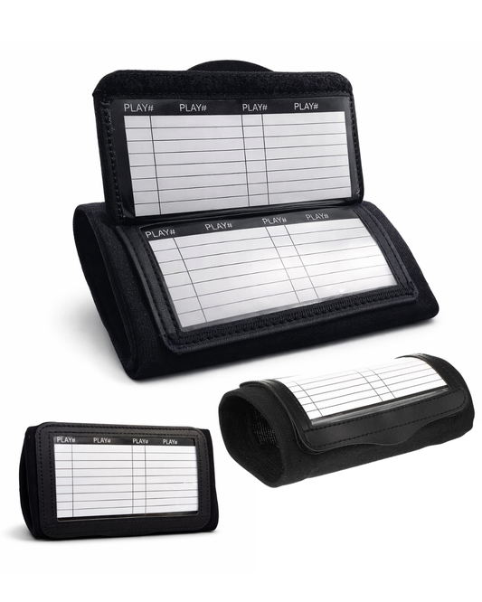 Muñequera de jugadas QB Futbol Americano  Brazalete Mariscal de Campo Playbook