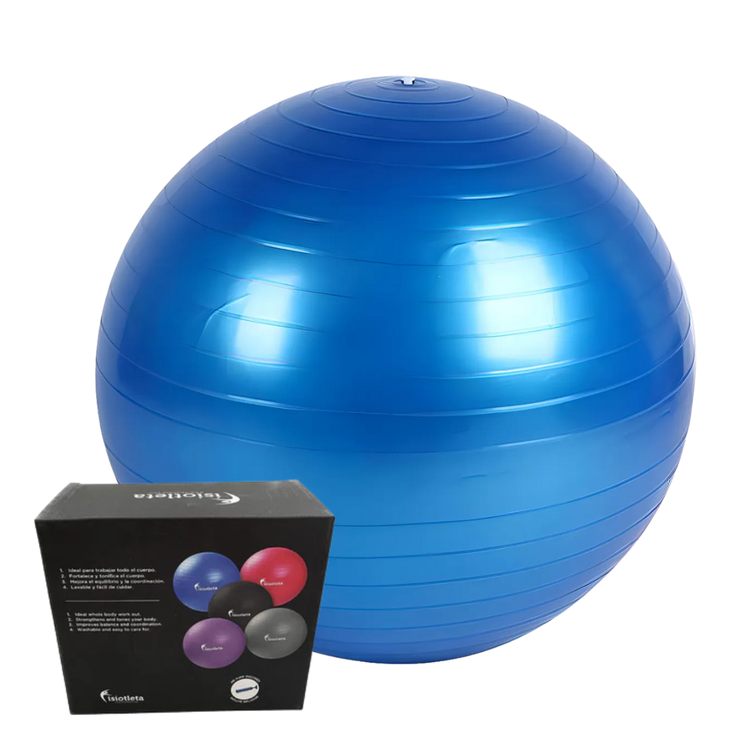 Pelota de Yoga y Pilates 55 cm Fortalece, Equilibra y Mejora tu Postura