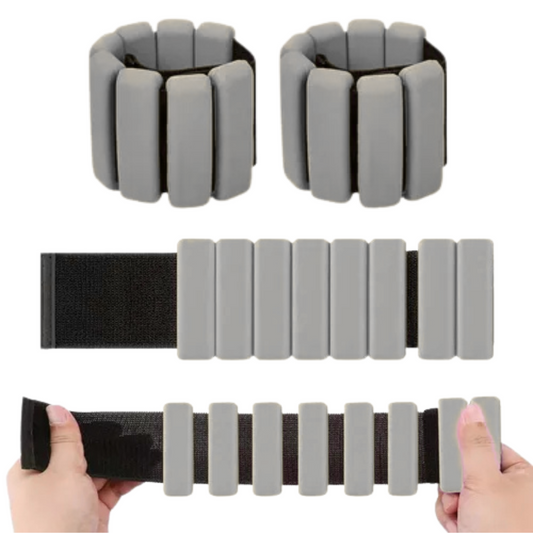 Polainas Tobilleras con Peso Ajustable para Piernas, Glúteos y Fitness Yoga Y Pilates