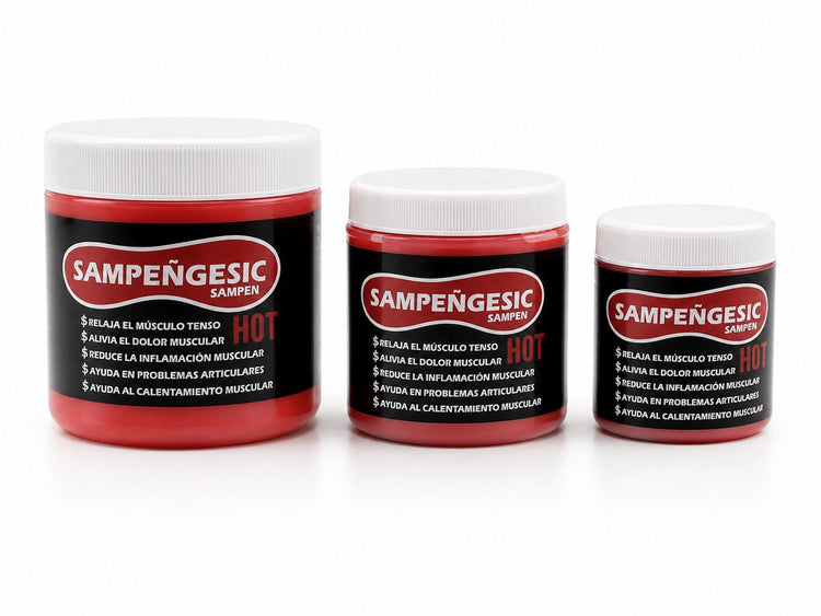 Sampeñgesic Pomada HOT Tipo Cramer De 250gr y 500gr