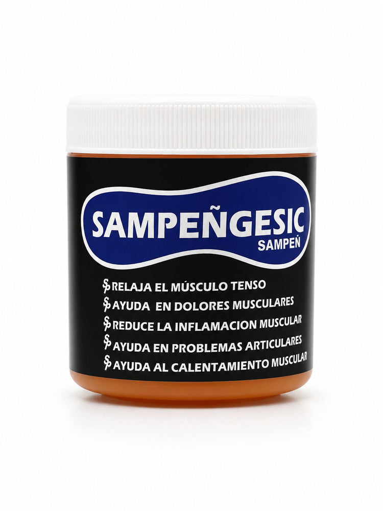 Sampeñgesic Pomada Caliente Tipo Cramer De 125gr 250gr y 500gr