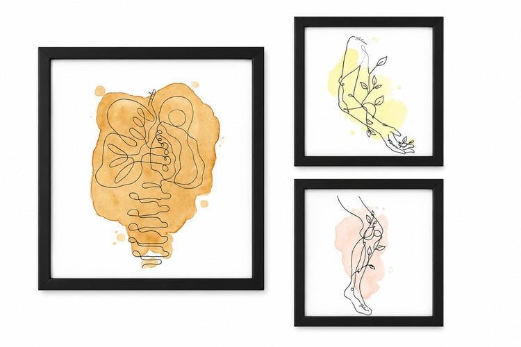 Colección El arte de cuidar tu cuerpo Cuadros Anatómicos para consultorio de Fisioterapia Diseño Único y Exclusivo