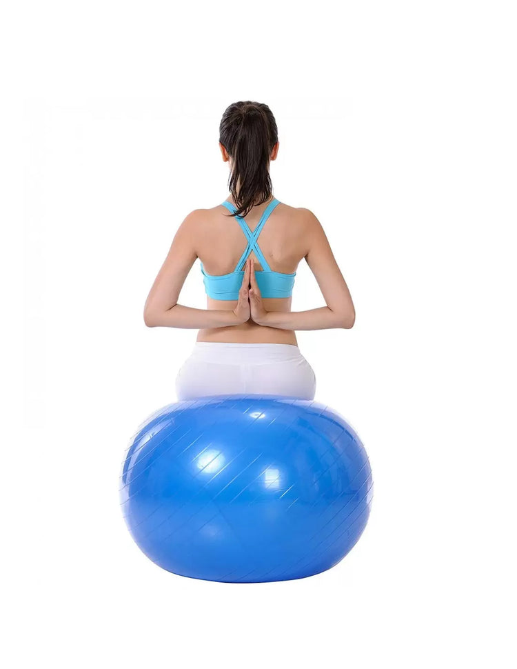 Pelota de Yoga y Pilates 75 cm Ejercicio, Rehabilitación y Postura Avanzada