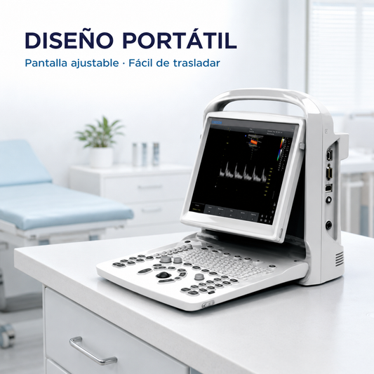 Ecógrafo Doppler Color Portátil ECO 3 Pro Axxen Medical | Ultrasonido Diagnóstico Profesional