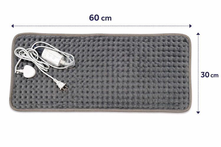 Compresa Térmica Eléctrica 60x30 cm | Alivio de Dolor Muscular y Relajación Profunda