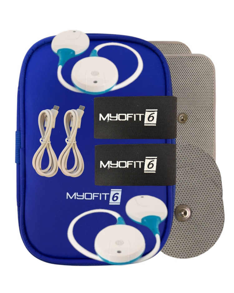 Myofit 6 Electroestimulador + Compresa Eléctrica Theratherm para rehabilitación terapia y deporte