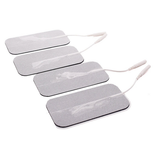 Electrodos Cola de Ratón para Electroterapia | Repuesto para TENS/EMS | Alta Conductividad | Fisioterapia y Rehabilitación