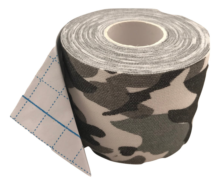 Cinta Kinesiológica Deportiva Camuflaje | Tape Neuromuscular para Alto Rendimiento y Recuperación
