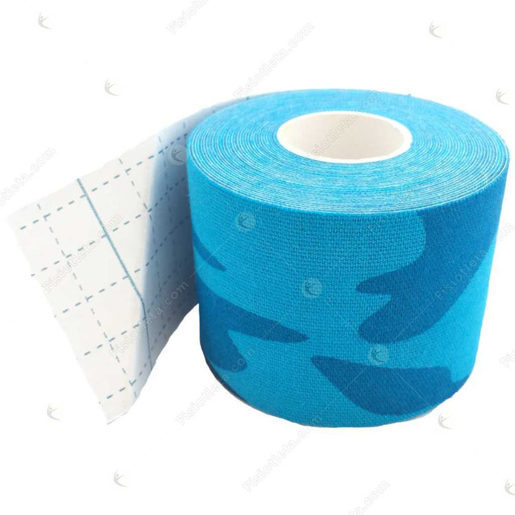 Cinta Kinesiológica Deportiva Camuflaje | Tape Neuromuscular para Alto Rendimiento y Recuperación